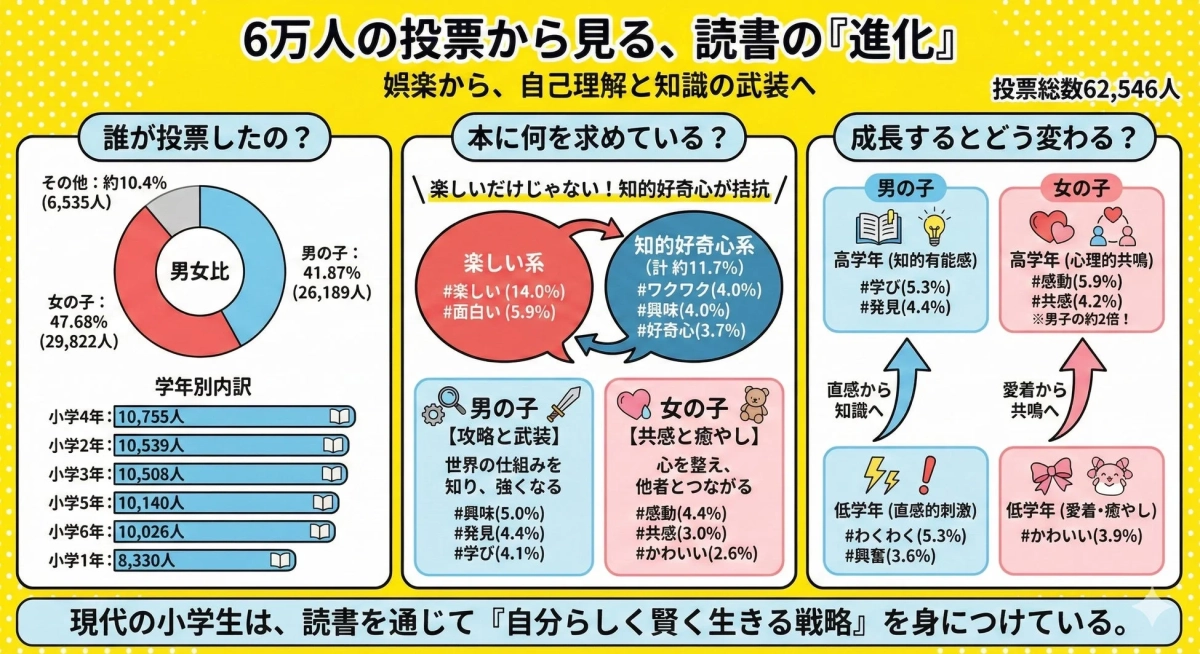 6万人の投票から見る、こどもたちのインサイト