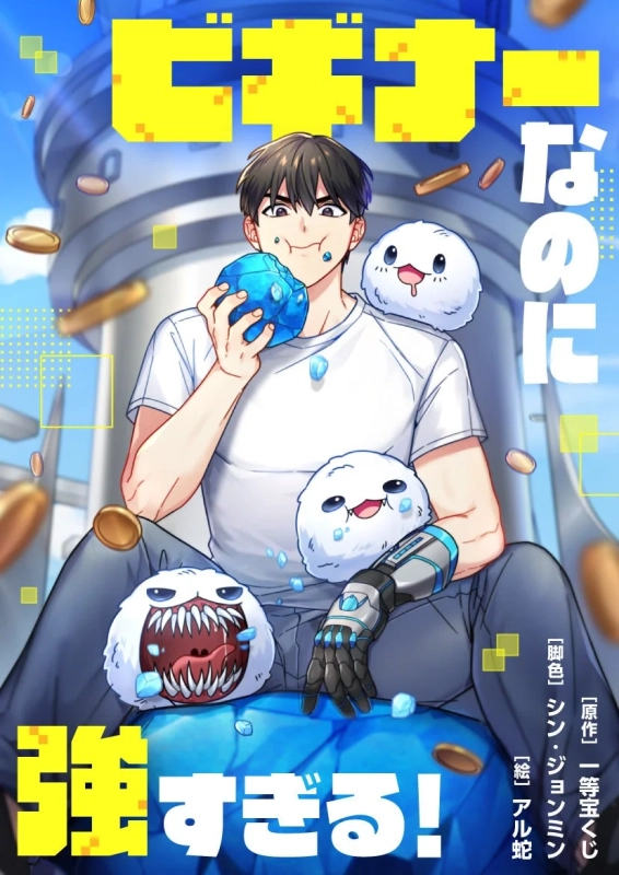 『ビギナーなのに強すぎる！』表紙