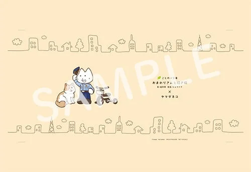 おまわりさんと招き猫×ヤマダネコ コラボイラスト