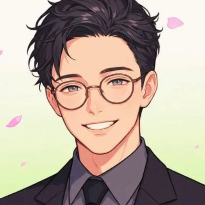 アニメ風の男性イラスト