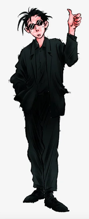 夢水清志郎の全身イラスト