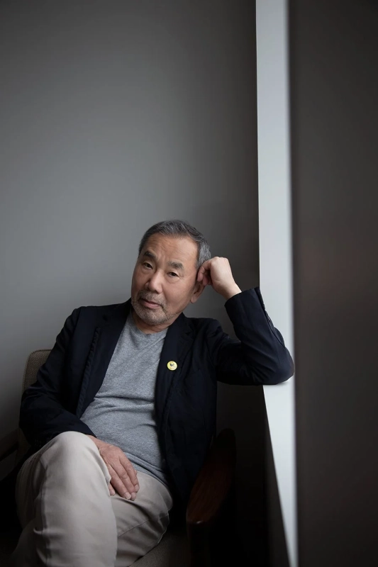 村上春樹氏のポートレート