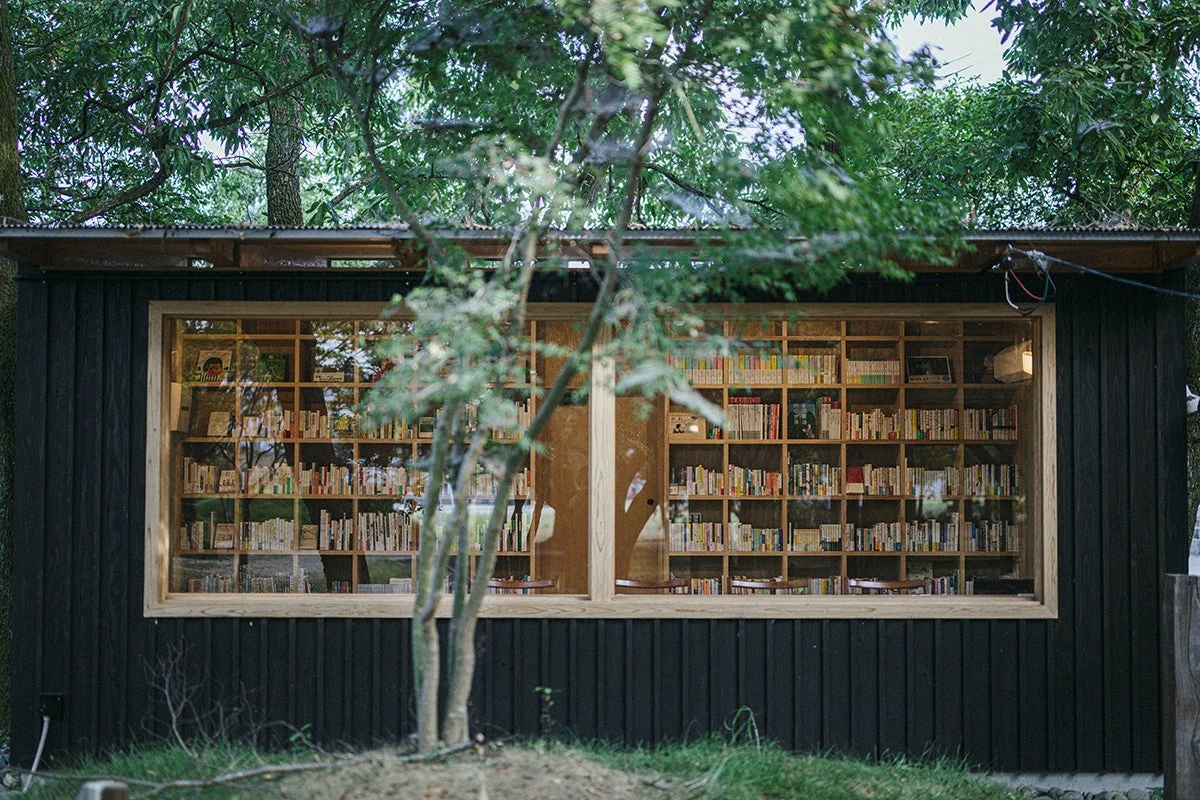 図書室OWLの夜景